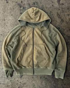 เสื้อฮู้ดสวมหัวโอเวอร์ไซส์สำหรับผู้ชายและผู้หญิงระบายอากาศได้ดีมีฮู้ดถักซับในสำหรับฤดูหนาวออกแบบได้ตามต้องการ - Product Image 6