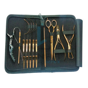 Alicates de sellado de cinta de extensiones de acero inoxidable, diseño ergonómico para salón de belleza, Kit de herramientas en Color oro rosa - Product Image 1