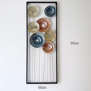 ที่แขวนติดผนังมีกรอบใบไม้หลากสีอบอุ่นศิลปะติดผนังดอกไม้ฤดูใบไม้ผลิสำหรับห้องนอนห้องนั่งเล่นสวนในร่มหรือให้เป็นของขวัญ - Product Image 5