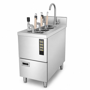 Cocedor de Fideos Automático Comercial con Tres Cestas y 12kW para Cocina en la Nube, Equipo de Comida Rápida - Product Image 1