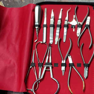 Juego de 18 Instrumentos Dentales de Ortodoncia Manuales de Acero, Kit Compuesto de Surgiright Instrument - Product Image 2