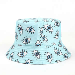 หมวกทรงถังพิมพ์ลายด้วยการระเหิดทั้งหมด2023ทันสมัยออกแบบโลโก้ได้ตามต้องการ - Product Image 2