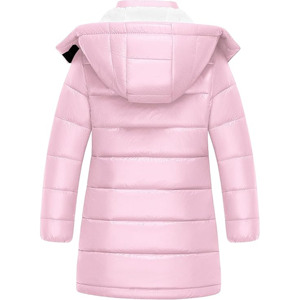 Chaqueta Acolchada Tejida Personalizada para Mujer 2025/2026, Transpirable, de Secado Rápido, Cálida, con Cuello Alto, Frente Liso Teñido, Cremallera, para Uso en Exteriores en Invierno - Product Image 2