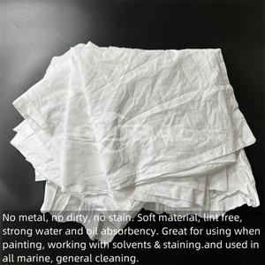 Stracci di <span class=keywords><strong>Cotone</strong></span> Bianchi ad Alta Assorbenza per Uso Industriale, per Pulizia, Venduti al Chilo, Scarti di Tessuto in <span class=keywords><strong>Cotone</strong></span>, Balle di Stracci, Stracci di <span class=keywords><strong>Cotone</strong></span> all'Ingrosso - Product Image 4