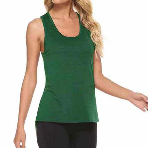 Camiseta sin mangas deportiva suave para correr de calidad superior transpirable personalizar venta al por mayor aceptar piezas con logotipo personalizado camisetas sin mangas para mujer - Product Image 4