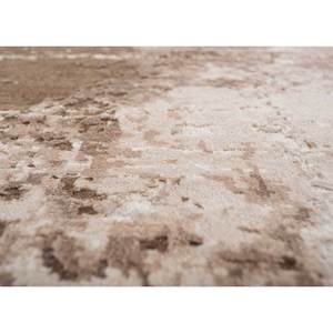 Alfombra Kavi de Lana y Seda de Bambú Anudada a Mano, Diseño Abstracto Beige Marrón para el Hogar, Pasillo, Rectangular, Diseño de Rompecabezas, Hidden Esk-640 (3D) - Product Image 3