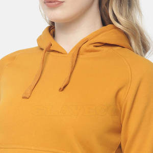 Respirant coupe-vent femmes sweats à capuche 100% coton fait grande taille femmes sweats à capuche bas quantité minimale de commande femmes sweats à capuche - Product Image 5