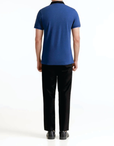 2025เสื้อโปโลสำหรับผู้ชายผ้าฝ้าย100% ระบายอากาศได้ดีสวมใส่สบายออกแบบโลโก้ได้ตามต้องการ - Product Image 6