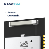 MinewSemi nRF52832 Nordic Zigbee, el Mejor Transmisor Bluetooth 5, Módulo Mesh Ble MS50SFB2 con Certificación KC para Conexión Inalámbrica