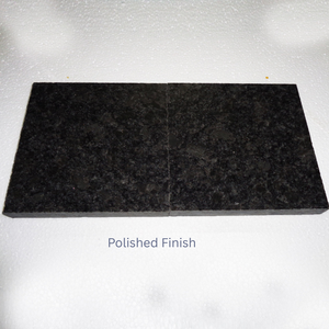 Dalles et carreaux de granit gris acier moderne de qualité export avec finition polie lisse pour les applications commerciales mondiales de restauration et de villégiature - Product Image 2