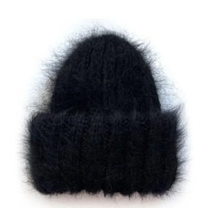 Bonnets en mohair 2025, qualité supérieure, streetwear, bonnets personnalisés, dernier design, streetwear, bonnets jacquard - Product Image 1