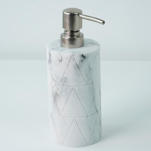 Accessoires de salle de bain en résine de luxe avec verre cassé meubles de salon salle de bain Suite sanitaire - Product Image 2