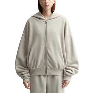 Haute qualité personnalisé surdimensionné femmes sweats à capuche vêtements d'hiver avant brodé imprimé conceptions nouveauté prix de gros - Product Image 1