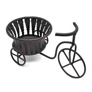 Pot de jardinière en métal fait à la main indien très demandé avec accessoire de jardin de qualité sur support à un prix raisonnable Qualité d'exportation - Product Image 4