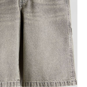 กางเกงขาสั้นผ้ายีนส์สำหรับผู้ชายกางเกงขาสั้นผ้ายีนส์เอวกลางฟอกสีออกแบบได้ตามต้องการ - Product Image 6