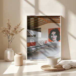ภาพพิมพ์บนผ้าใบลายมาร์ฟา เท็กซัส สำหรับตกแต่งบ้าน - Product Image 5