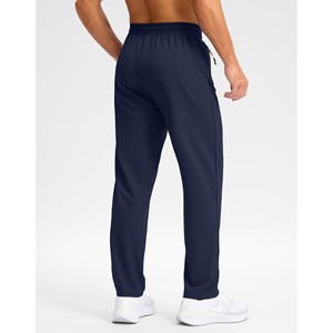 Pantalons pour hommes Pantalons de travail décontractés imprimés imperméables Pantalons pour hommes unis tricotés avec poches Smart Casual Assouplissant Motif coloré - Product Image 4