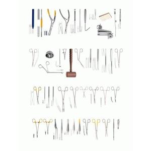 ชุดเครื่องมือผ่าตัดเสริมจมูกสำหรับใช้ในโรงพยาบาลคลาสสแตนเลสสตีลคลาส II ได้รับการอนุมัติจาก CE - Product Image 3