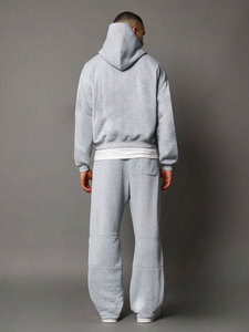 <b>Men</b> Winter Tracksuit High Quality 2 Piece Set <b>Men</b> Baggy <b>Cargo</b> Pants Set Tracksuits for <b>Men</b> and Multiple Pockets <b>Jogger</b> Set - Product Image 2