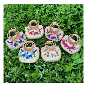 Bolso de Jacinto de Agua, Material Tradicional Tejido de Jacinto, Adecuado para Productos de Moda y Estilo de Vida, Vietnam - Product Image 2