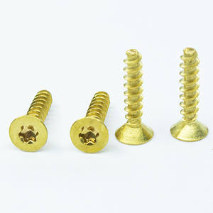 High Strength Class 4.8&6.8 Metric Self <b>Tapping</b> Bolt M4x50mm Torx Brass PAN Head <b>Screw</b> ISO 7380 Black Finish Small Household - Product Image 2