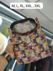 Festival Wear <b>Silk</b> With Print <b>Kurta</b> Pajama World Wide Exporter And Supplier From Surat At Lowest Rate - Product Image 3