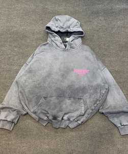 Premium Quality Customized Streetwear Screen Print Pullover Hoodie For Men's <b>100</b>%Cotton 500GSM Flees - Product Image 1