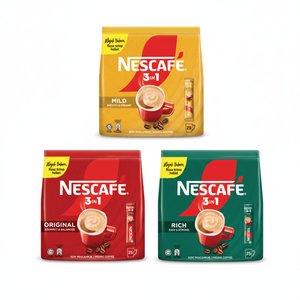 Café Instantáneo NESCAFÉ 3 en 1 Premium Original Dulce, Rico y Suave, Sobres de 18g, Sin Azúcar, con Crema, Cafeinado - Product Image 1