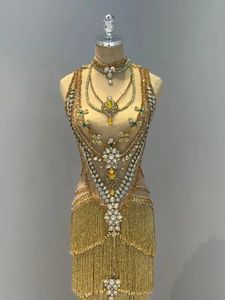 ผลิตโดย OEM ชุดราตรีคุณภาพสูง ดีไซน์ทรงเมอร์เมด สวยสง่าและหรูหรา ผลิตด้วยมือ TNBPno63 - Product Image 3