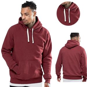 Sudaderas con Capucha Lisas de Alta Calidad al por Mayor OEM, 80% Algodón, 20% Poliéster, Sudaderas con Capucha Personalizadas con Estampado Puff para Hombre - Product Image 1