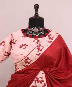 ผ้าซาตินเน็ตทรงหลากหลาย: ชีฟอง Chinon ดูปัตตาที่น่าดึงดูด: รายละเอียดเย็บปักถักร้อยของนักออกแบบเพื่อสไตล์ที่หรูหรา - Product Image 5