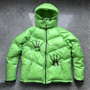 แจ็กเก็ตปลาปักเป้าไฮสตรีทพร้อมคอตั้งกันน้ำและกันลมสำหรับทุกเพศฤดูหนาว - Product Image 2