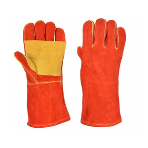 ถุงมือเชื่อมเคฟลาร์และหนังวัวที่มีคุณสมบัติป้องกันการสั่นสะเทือนและป้องกันไฟฟ้าสถิตย์ปราศจากซิลิโคนสำหรับงานหนัง - Product Image 2