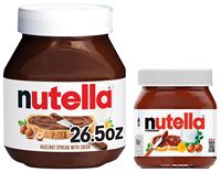 Ferrero Nutella Importé 350gms Pâte à tartiner au chocolat aux noisettes Goût sucré pour biscuits Bonbons Confitures Emballage en vrac