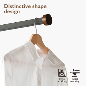 ขาตั้งเคลือบใช้งานได้จริงพร้อมโครงเหล็กที่ทันสมัยเพื่อการจัดเก็บที่หรูหรา - Product Image 4