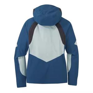 เสื้อโค้ทแจ็กเก็ตหนาสีทึบสำหรับผู้ชายเสื้อแจ็คเก็ตขนเป็ดสำหรับฤดูหนาวกลางแจ้งโลโก้แบบออกแบบได้ตามต้องการ - Product Image 4