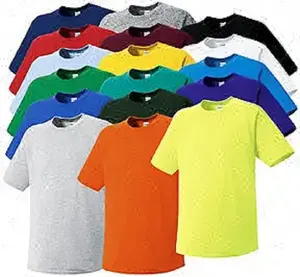 Nieuw Binnen 2023 Multi Kleuren Promotionele T-Shirt Met Ronde Hals Ontwerp Katoenen Stof Korte Mouwen T-Shirts Voor Mannen