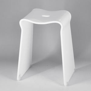 Estante de almacenamiento de doble nivel de peso pesado acrílico-Amarillo translúcido - Product Image 4