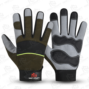 Mejores ventas guantes de seguridad mecánicos de dedo completo logotipo personalizado guantes de seguridad mecánicos hechos a medida profesionales - Product Image 1