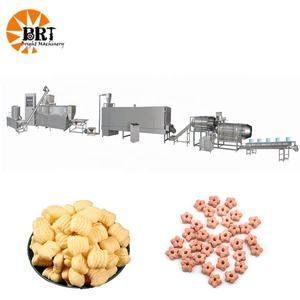 Mesin manufaktur makanan ringan puff otomatis, stik jagung mesin pembuat jagung bengkak garis produksi - Product Image 5