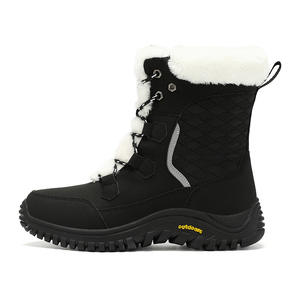 Botas de nieve para exteriores, impermeables, cálidas, adecuadas para esquiar, cómodas y duraderas, botas de senderismo aptas para hombres y mujeres. - Product Image 2