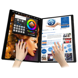 Thương hiệu mới 10.95inch màn hình kép 12 Gen Intel <span class=keywords><strong>Core</strong></span> i3 16GB Ram wifi6 màn hình cảm ứng 2 1 máy tính xách tay Win 11 OS Tiếng Anh IPS 1TB SSD - Product Image 4