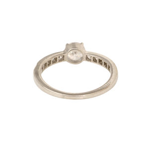 Bague personnalisée en argent sterling 925 avec pierres précieuses pour l'éternité pour femmes, bon design, zircon cubique, broche en vermeil massif pour mariages - Product Image 3