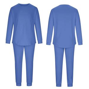 Ensemble de survêtement d'hiver pour homme tendance 2025 avec logo personnalisé, polyester/coton, écologique, grande taille, vêtements de jogging respirants, uni - Product Image 6