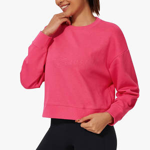 Pulls en tricot d'hiver personnalisés pour femmes avec logo sur le devant - Tissu polyester/coton - Product Image 2