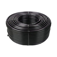 Tuyaux d'irrigation en PEHD de différents diamètres, en plastique, pour l'irrigation, en rouleaux de 100m, 200m et 300m, pour l'alimentation en eau