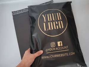 Bolsa Mate Esmerilada Reciclable Personalizada con Válvula, Bolsas de Embalaje con Logotipo Serigrafiado, Bolsas de Plástico PE para Camisetas y Ropa - Product Image 4
