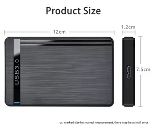 Nouvelle conception d'enceinte externe pour disque dur en plastique de 2,5 pouces, USB 3.0, SATA - Product Image 6