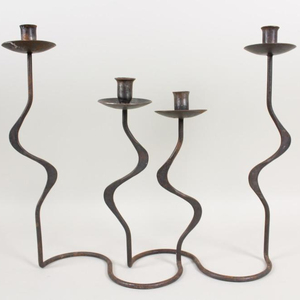 Portavelas decorativo de aluminio de primera calidad para mesa, portavelas de pilar único de Metal multicolor para eventos, portavelas de HHO - Product Image 3