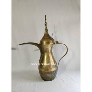 Handmade <b>Vintage</b> Dallah High Quality Made Indian Home Decor Metal Drinkware Coffee <b>Tea</b> Housewarming Gifts Eco-Friendly Supply - Product Image 6